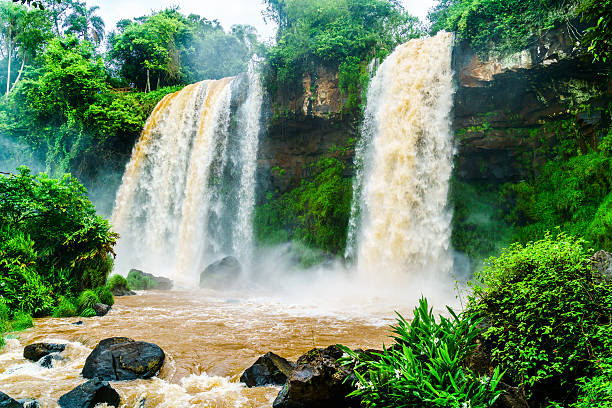 Iguazu Falls, the largest waterfalls, this picture was taken at Argentine side